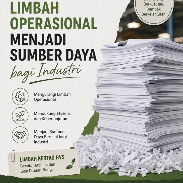 Mengubah Limbah Operasional Menjadi Sumber Daya bagi Industri